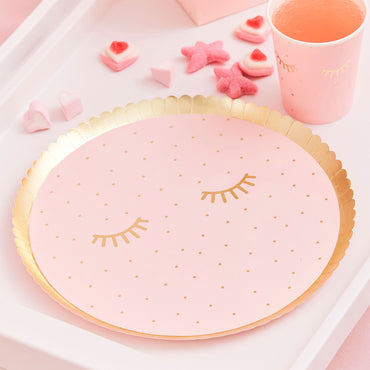 Pamper Party Paper Plates 21cm - Party Savers