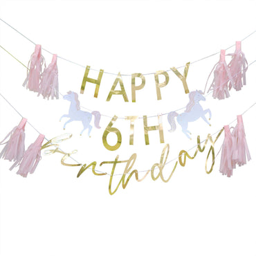 Princess Party Princess Happy Birthday Customisable Party Bunting 1.5m Each