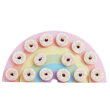 Pastel Party Rainbow Donut Wall 32.5cm x 64.5cm Each