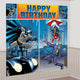 Batman Plastic Scene Setter Wall Decorating Kit 5pk - Party Savers