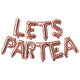 Lets Par Let's Part Tea Tea Balloon Bunting 2m 10pk