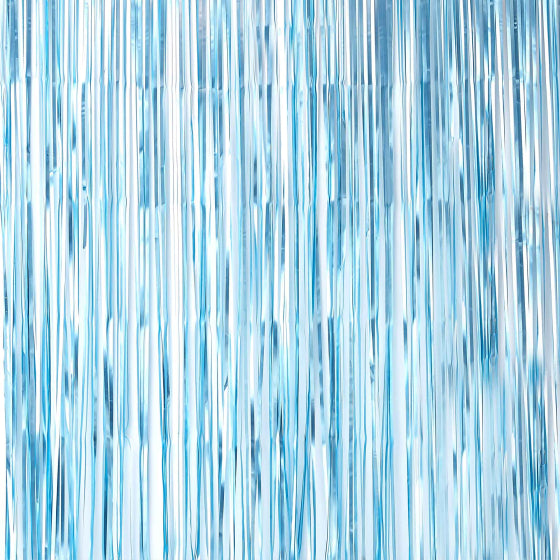 Twinkle Twinkle Blue Curtain Backdrop 2.2m Each