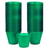 Green Plastic Tumbler 266ml 72pk - Party Savers
