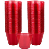 Red Plastic Tumbler 266ml 72pk - Party Savers