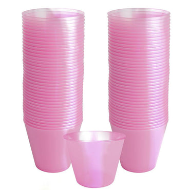 Pastel Pink Plastic Tumbler 266ml 72pk - Party Savers