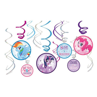 My Little Pony Friendship Adventures Swirl Value Pack  12pk - Party Savers