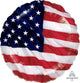 US Flag Foil Balloon 45cm Each