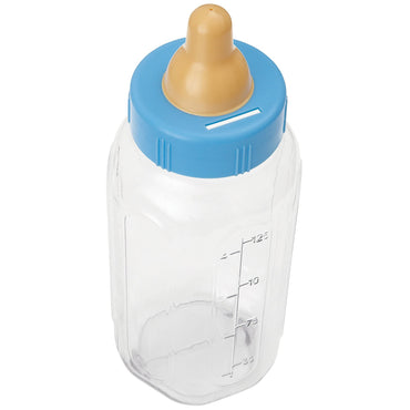 Blue Baby Bottle Bank 28cm - Party Savers