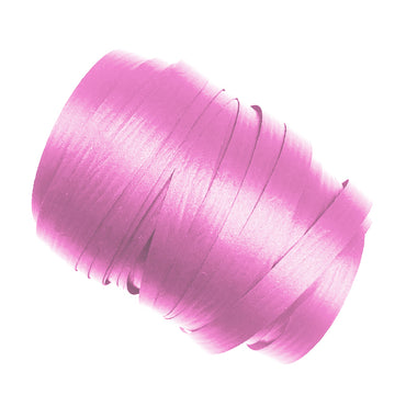 Bright Pink Precut Ribbon With Clips 1.75m 25pk - Party Savers