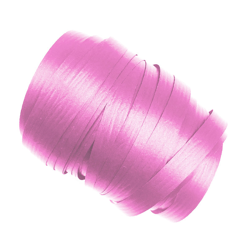 Pastel Pink Precut Ribbon With Clips 1.75m 25pk - Party Savers