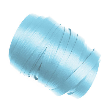Pastel Blue Precut Ribbon With Clips 1.75m 25pk - Party Savers