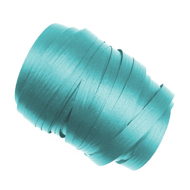 Teal Precut Ribbon With Clips 1.75m 25pk - Party Savers