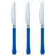 Royal Blue Premium Plastic Knife 20pk - Party Savers