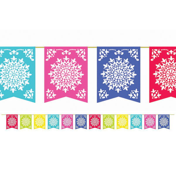 Fiesta Del Sol Flag Banner - Party Savers