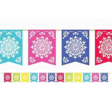 Fiesta Del Sol Flag Banner - Party Savers