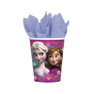 Frozen Paper Cups 266ml 8pk - Party Savers
