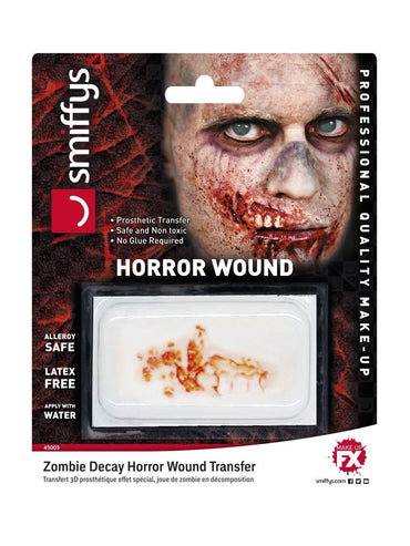 Zombie Decay Horror Wound Transfer each