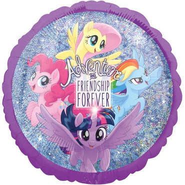 My Little Pony Holographic Friendship Adventures Foil Balloon 45cm - Party Savers