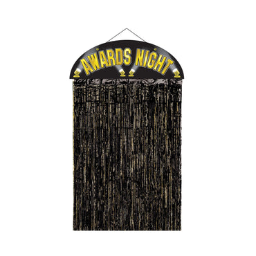 Awards Night Door Curtain 4ft 6in x 3ft. - Party Savers