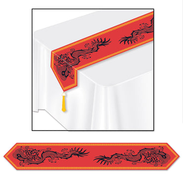 Printed Asian Table Runner 11in. x 6ft Each - Party Savers