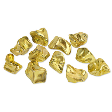 Plastic Gold Nuggets - Party Savers