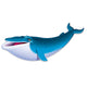 Blue Whale Cardboard Cutout 44in - Party Savers