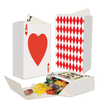 Deck Of Cards Favor Boxes 4in. 3pk - Party Savers