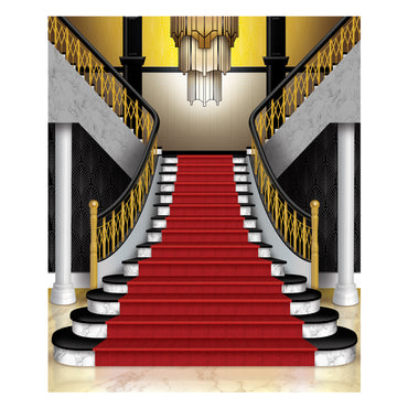 Grand Staircase Insta-Mural Photo Op 5' x 6' - Party Savers