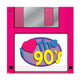 90s Floppy Disk Luncheon Napkins 16pk - Party Savers