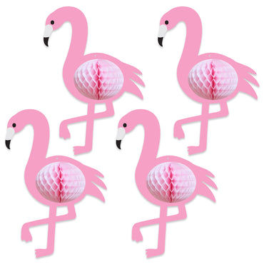 Tissue Flamingos 10in x 7in. 4Pk - Party Savers