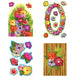 Hibiscus Cutouts 2in-16in. 18Pk - Party Savers