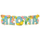 Aloha Streamer 8in x 33in. Each - Party Savers