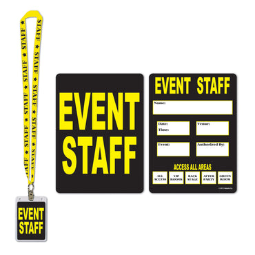 Event Staff Party Pass 25in. - Party Savers
