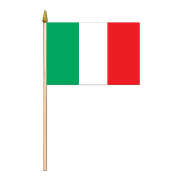 Italian Flag - Fabric 4in x 6in. - Party Savers