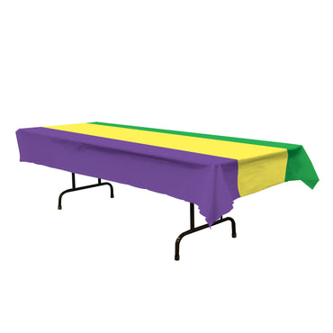 Mardi Gras Tablecover 54in x 108in. Each - Party Savers