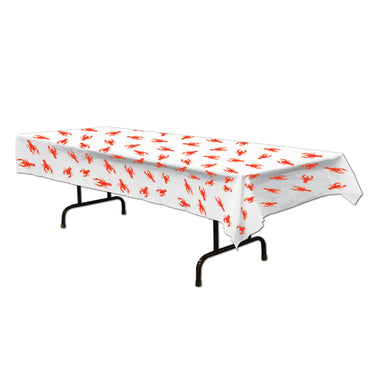 Crawfish Tablecover 54in x 108in. Each - Party Savers