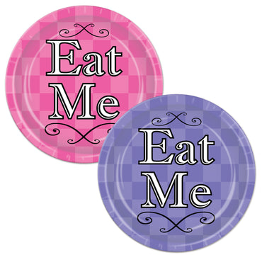 Alice In Wonderland Plates 7in. 8pk - Party Savers