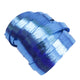 Metallic Royal Blue Precut Ribbon With Clips 1.75m 25pk - Party Savers
