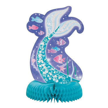 Mermaid Honeycomb Centrepiece 35cm - Party Savers