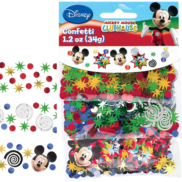 Mickey and Friends Value Confetti 34g - Party Savers