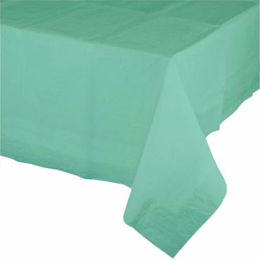 Mint Paper Tablecover 250X125cm - Party Savers
