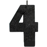 Number 2 Glitter Black - Party Savers