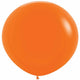 Orange Latex Balloons 90cm 2pk - Party Savers