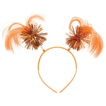 Orange Ponytail Headband - Party Savers