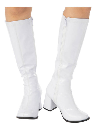 Go Go Boots White - Party Savers