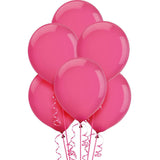 Bright Pink Premium Latex Balloons 30cm 25pk