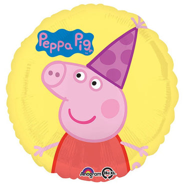 Peppa Pig Foil Balloon 45cm - Party Savers