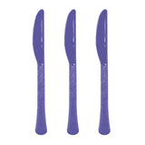 Royal Blue Plastic Knife 20pk - Party Savers