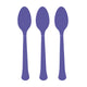 Purple Plastic Spoon 20pk - Party Savers