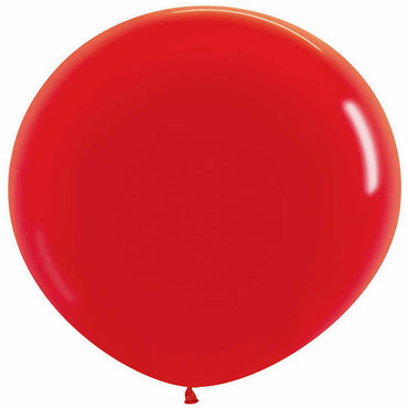Red Latex Balloons 90cm 2pk - Party Savers